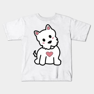 West Highland White Terrier Lover Kids T-Shirt